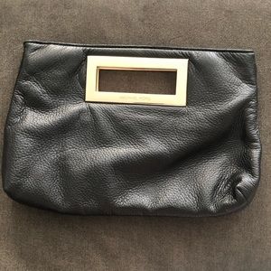 Michael Kors clutch purse black